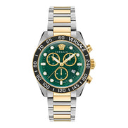 Montre habillée Versace grise en acier inoxydable