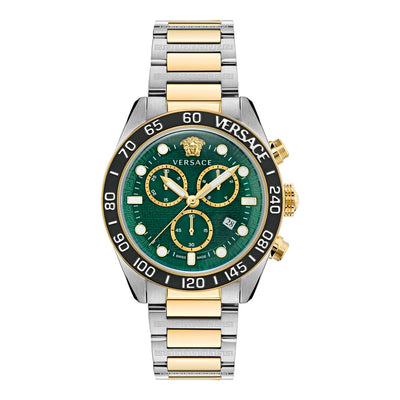 Versace Grey Stainless Steel Dress Watch