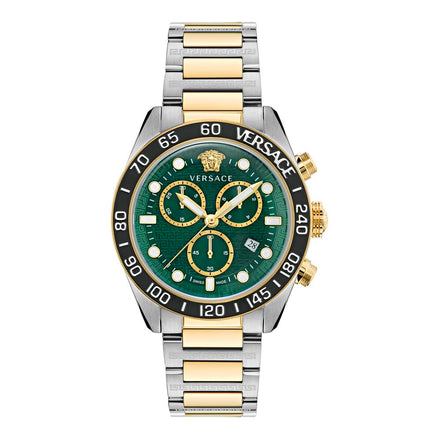 Versace Grey Stainless Steel Dress Watch