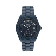 Montre-bracelet Versace en céramique bleue
