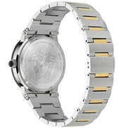 Versace Grey Stainless Steel Dress Watch