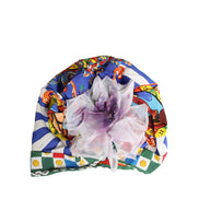 Dolce & Gabbana Turbante Cappello con Motivo Carretto Multicolor