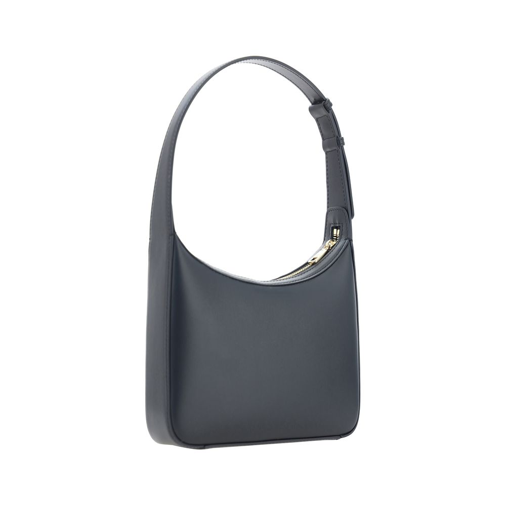 Borsa a Spalla Dolce & Gabbana in Pelle di Vitello Nera Bos Taurus