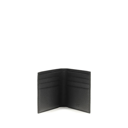 Ferragamo Black Leather Wallet
