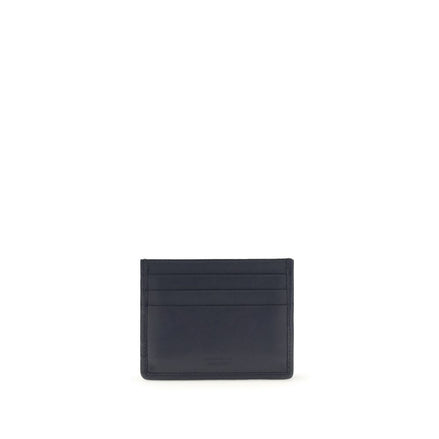 Portefeuille Ferragamo en cuir de veau bleu Bos Taurus