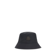 Cappello da pescatore Moncler blu in cotone