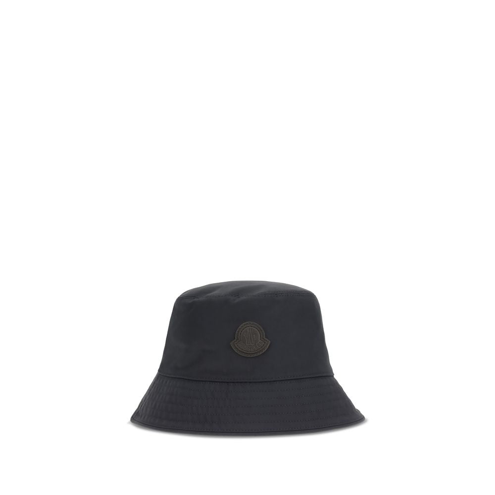 Cappello da pescatore Moncler blu in cotone