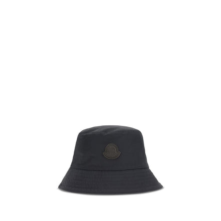 Cappello da pescatore Moncler blu in cotone