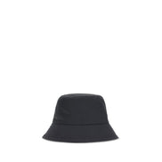 Cappello da pescatore Moncler blu in cotone