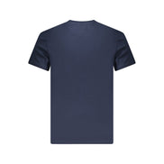 T-shirt da uomo Tommy Hilfiger in cotone blu