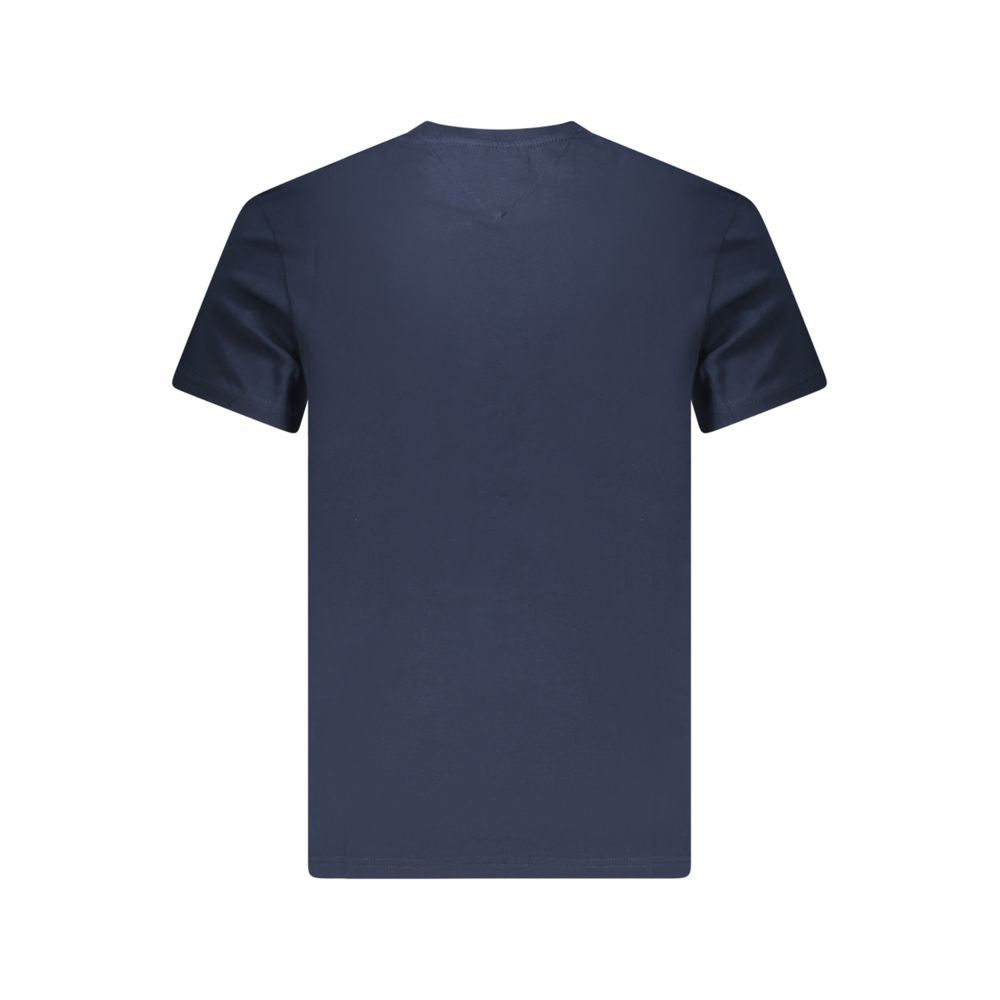 T-shirt da uomo Tommy Hilfiger in cotone blu