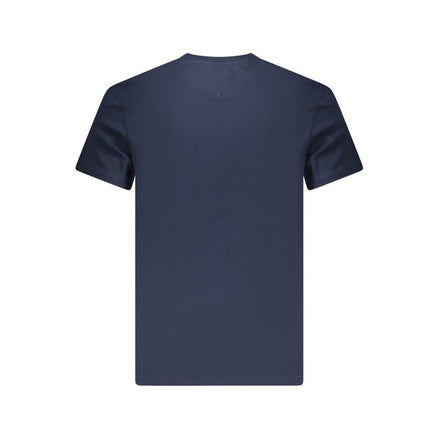T-shirt da uomo Tommy Hilfiger in cotone blu