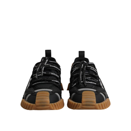 Dolce & Gabbana Black NS1 Lace-Up Low Top Sneakers