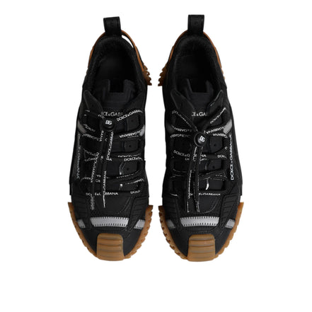 Dolce & Gabbana Black NS1 Lace-Up Low Top Sneakers