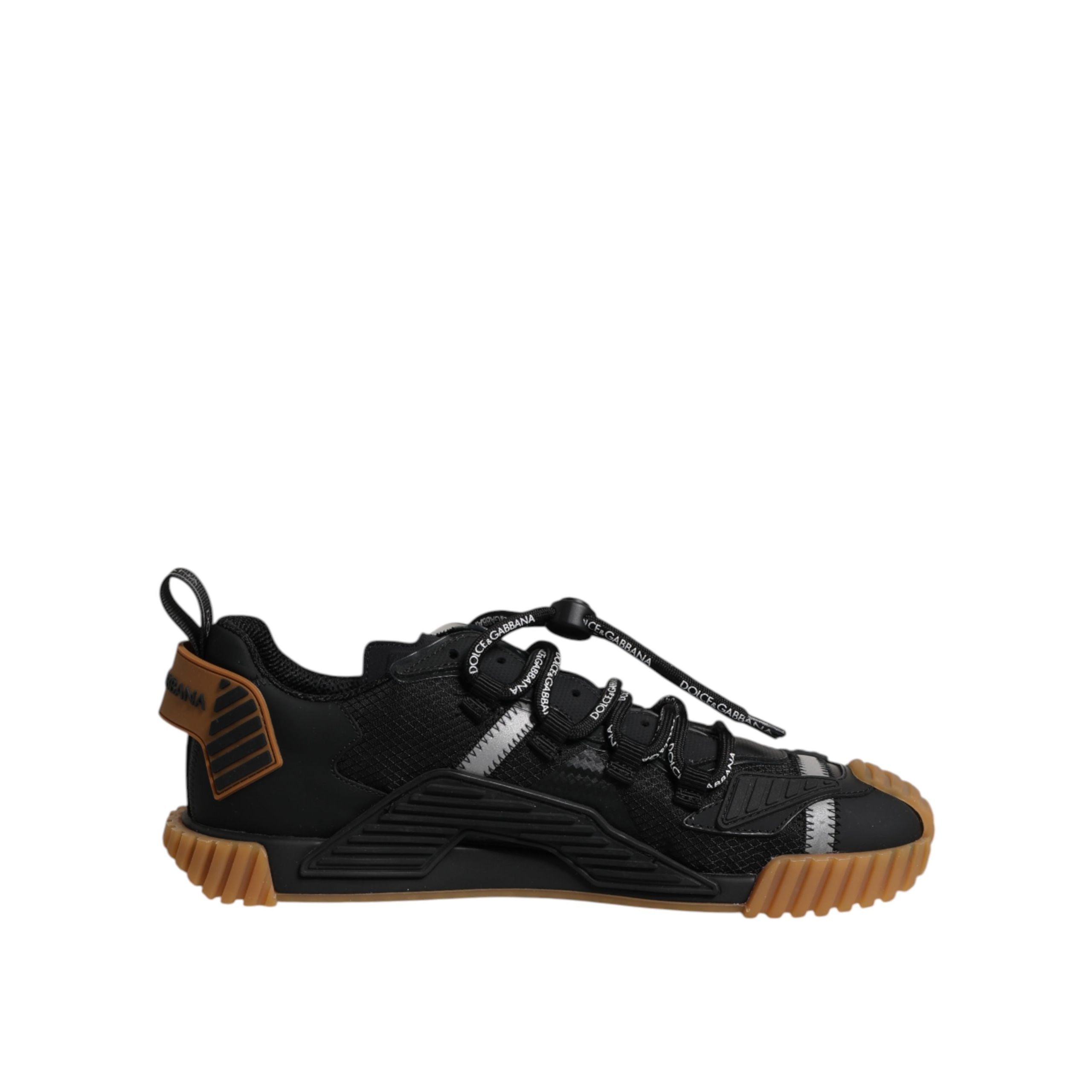 Dolce & Gabbana Black NS1 Lace-Up Low Top Sneakers