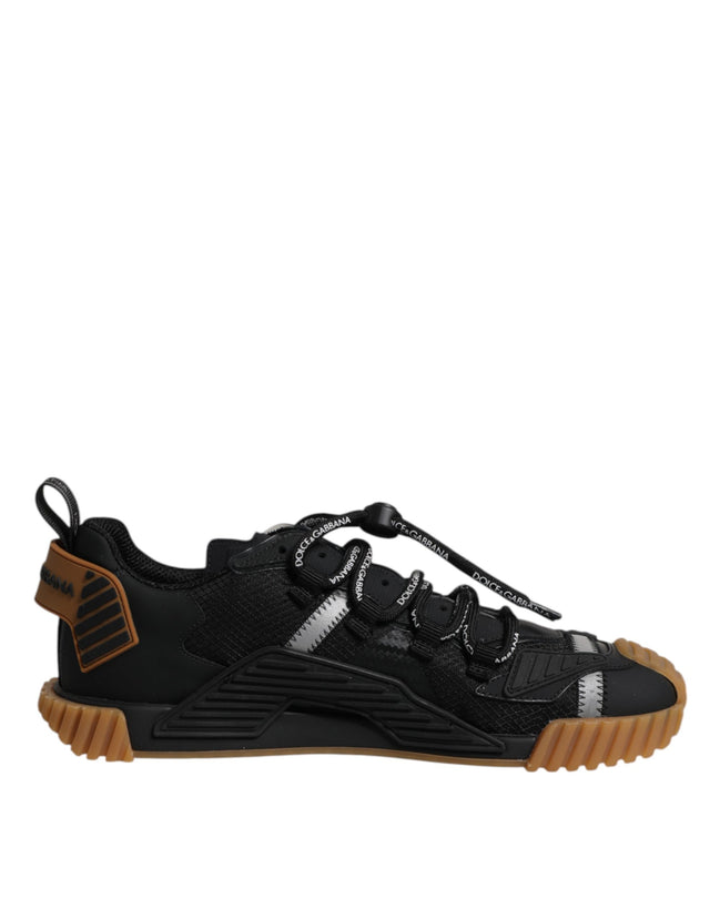 Dolce & Gabbana Black NS1 Lace-Up Low Top Sneakers