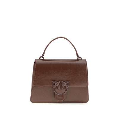 PINKO Brown Love One Handbag