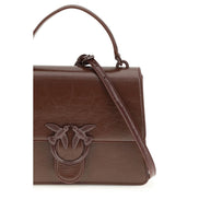 PINKO Brown Love One Handbag