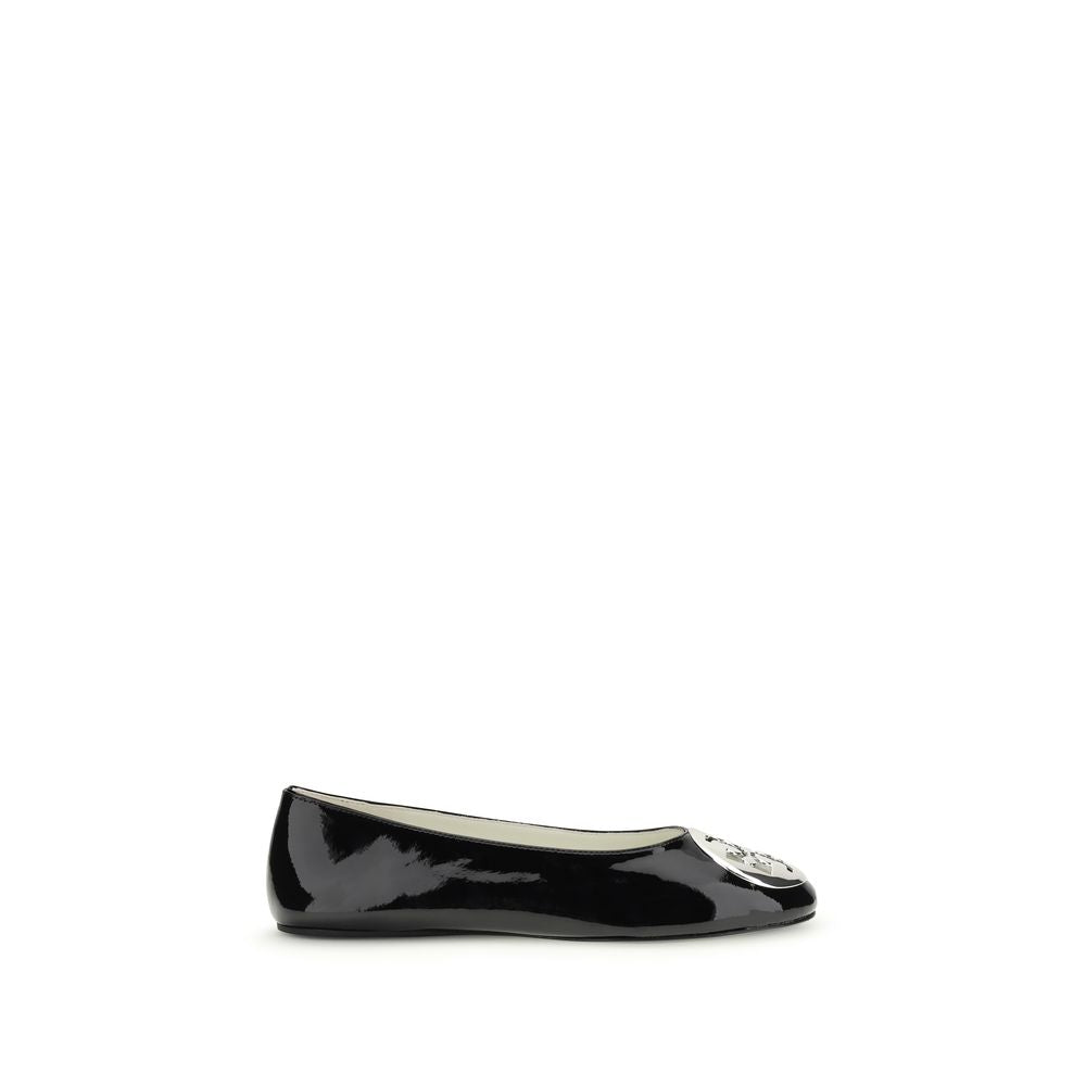Tory Burch Black Ballet Flats