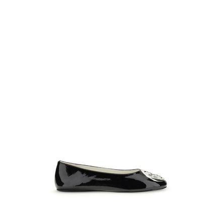 Tory Burch Black Ballet Flats