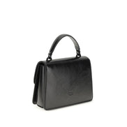 PINKO Black Love One Top Mini Handbag