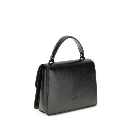 PINKO Black Love One Top Mini Handbag
