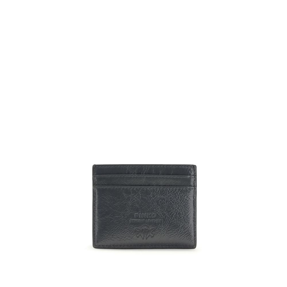 PINKO Gray Vintage Card Holder