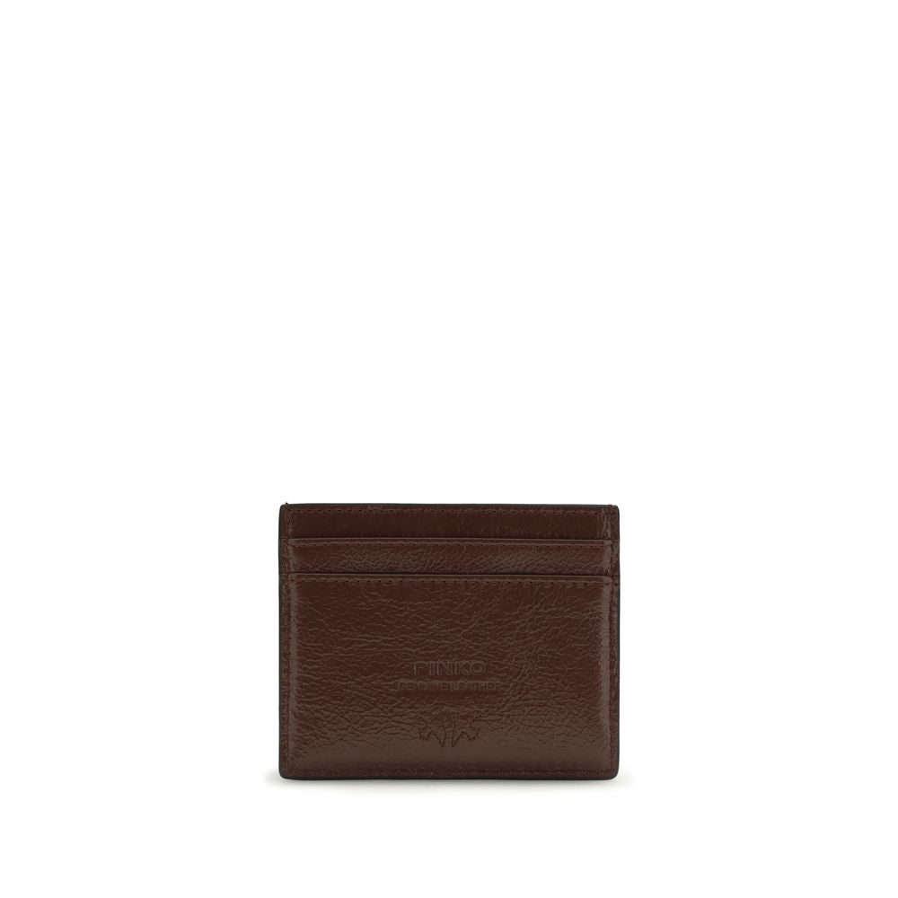 PINKO Bordeaux Vintage Card Holder
