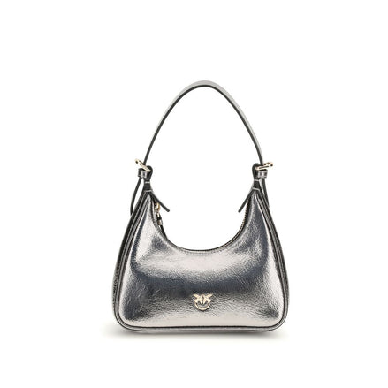 PINKO Silver Baby Miss Shoulder Bag