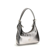 PINKO Silver Baby Miss Shoulder Bag