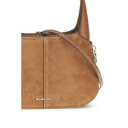 Sac à bandoulière Michael Kors en cuir de veau beige Bos Taurus