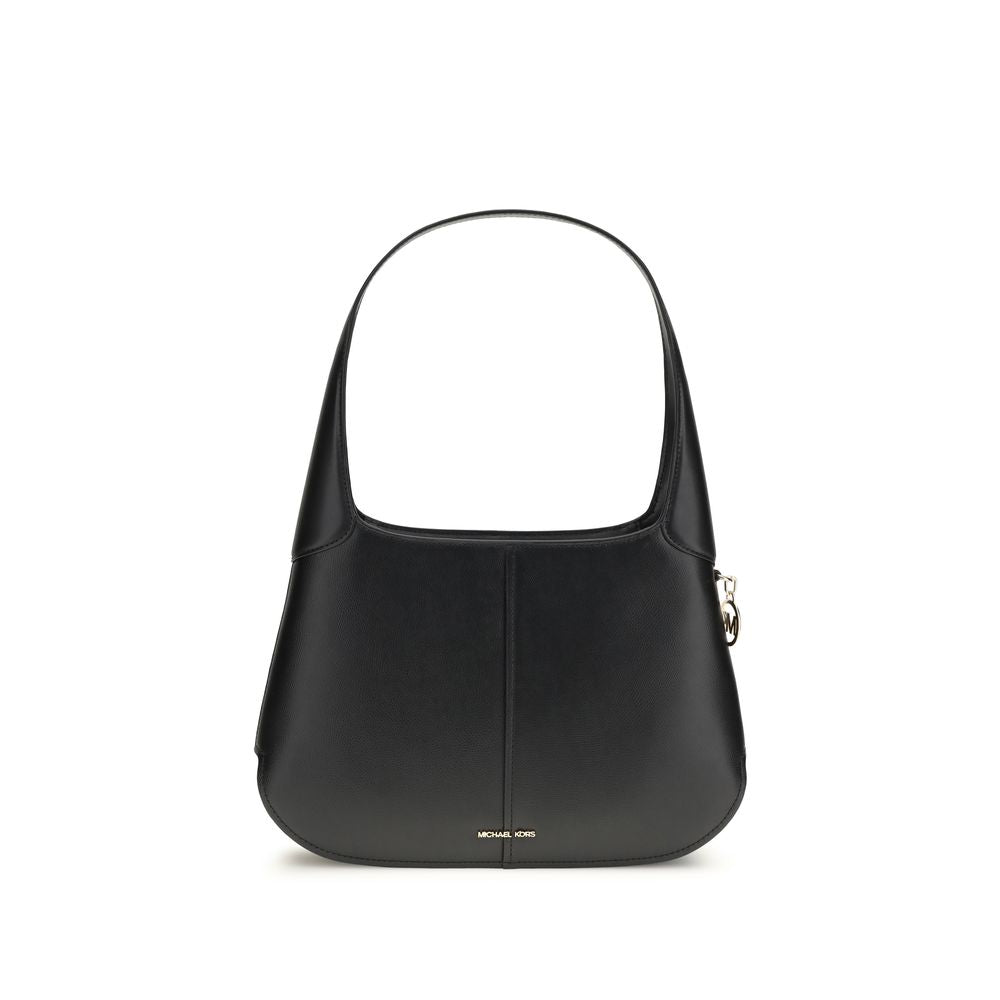 Sac à bandoulière Michael Kors en cuir de veau noir Bos Taurus