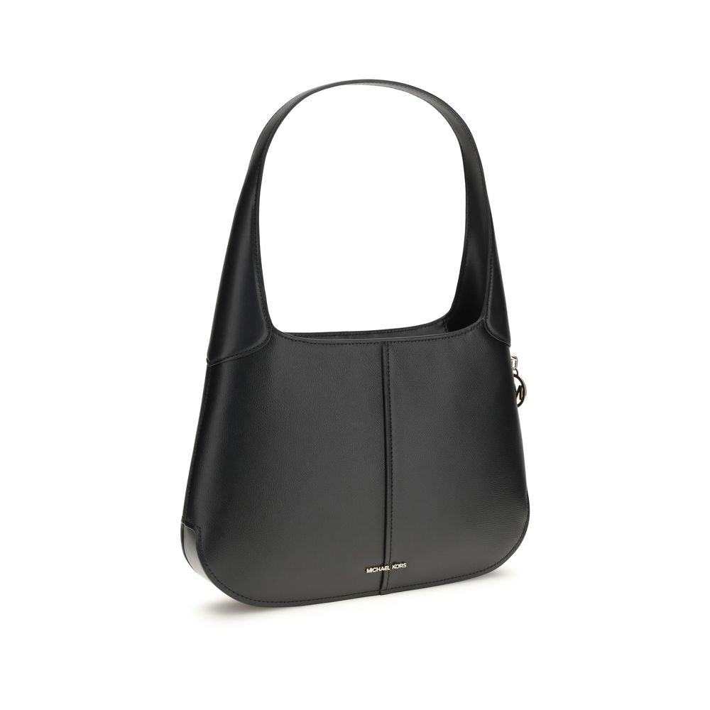 Sac à bandoulière Michael Kors en cuir de veau noir Bos Taurus