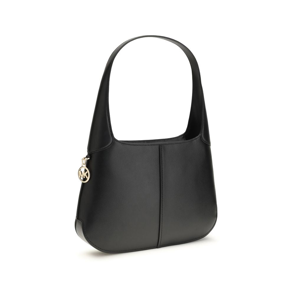 Sac à bandoulière Michael Kors en cuir de veau noir Bos Taurus