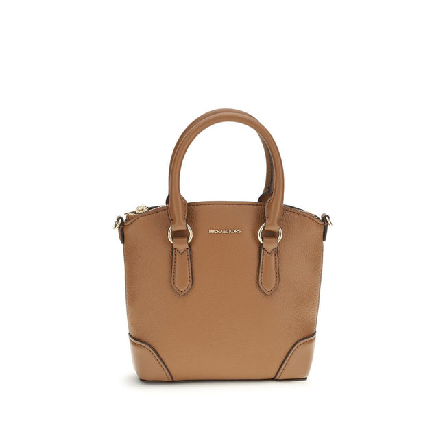 Sac à main Michael Kors en cuir de veau beige Bos Taurus