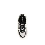 Baskets Philipp Plein en cuir de veau noir Bos Taurus