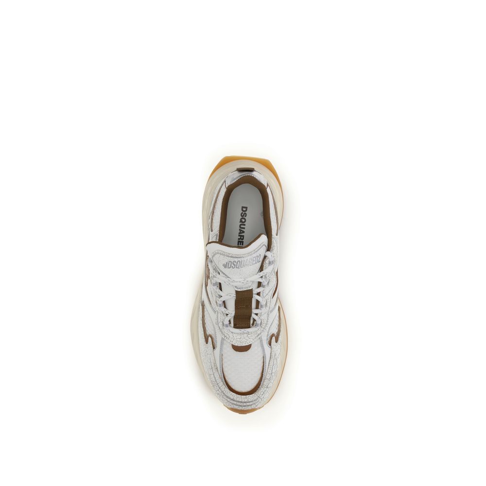 Dsquared² White Athletic Sneakers