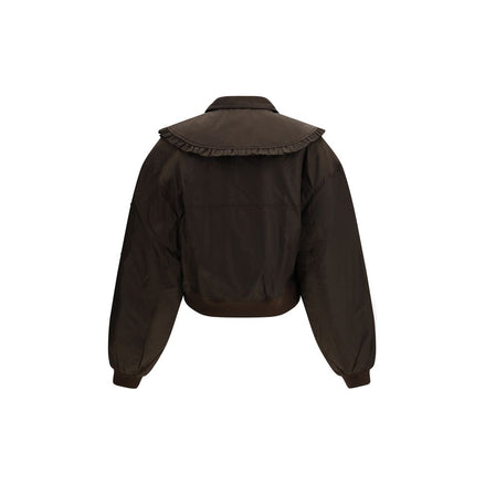 Ganni Bicolor Polyamide Bomber