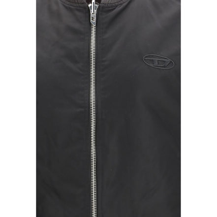 Diesel Brown Sleeveless Jacket