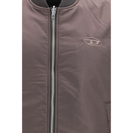 Diesel Brown Sleeveless Jacket