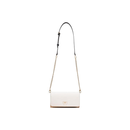Pochette Guess beige in polietilene