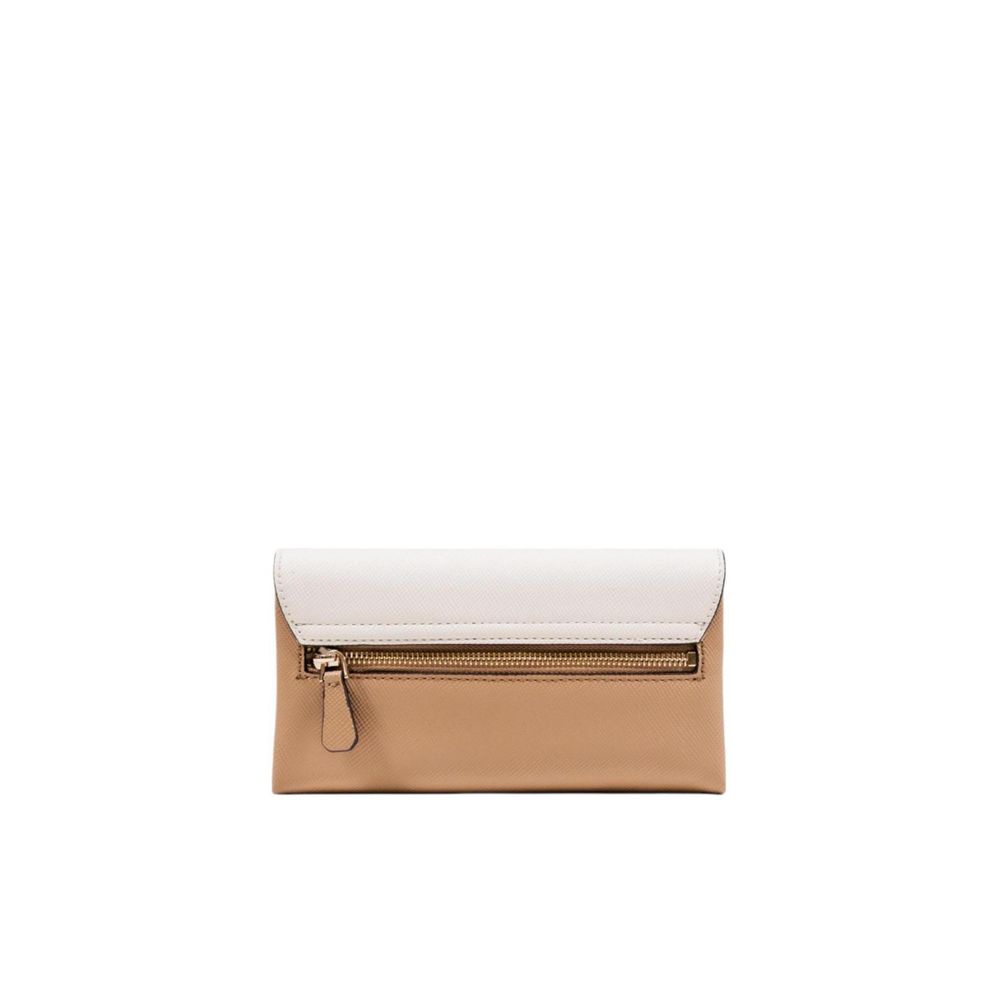 Pochette Guess beige in polietilene