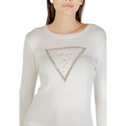 Guess Cream Viscose Sweater