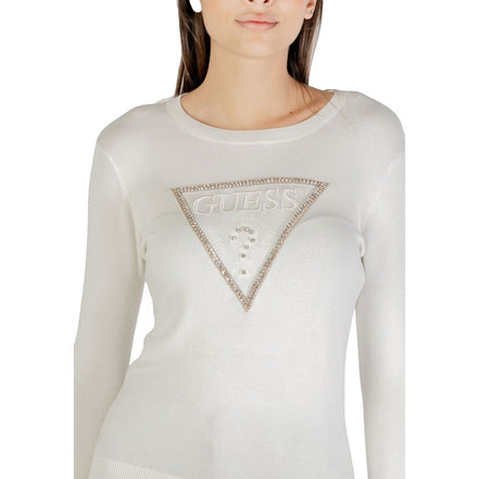 Guess Cream Viscose Sweater