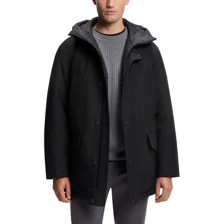 Giacca lunga Hugo Boss Black in poliestere