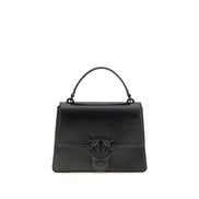 PINKO Black Love One Handbag