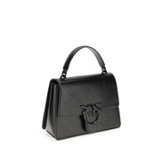 PINKO Black Love One Handbag