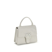 PINKO White Love One Top Mini Handbag