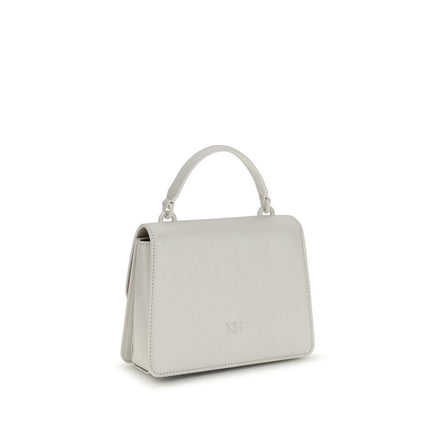 PINKO White Love One Top Mini Handbag
