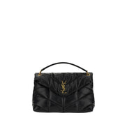 Borsa a tracolla Saint Laurent in pelle di agnello nera